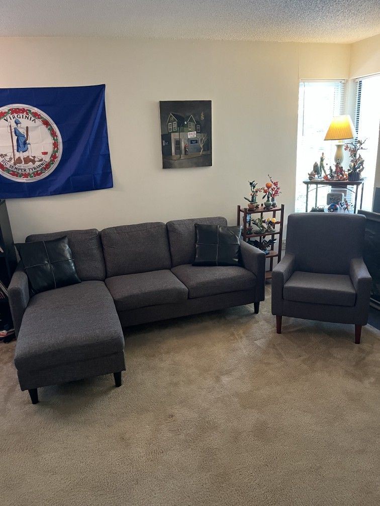 Couch And Armchair