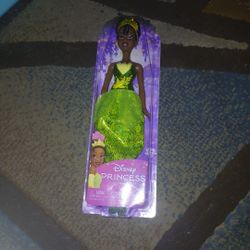tiana doll from princess abd the frog