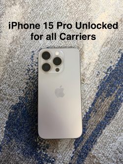 iPhone 15 Pro 128gb Unlock for all carriers in Palatine $445 Phone only
