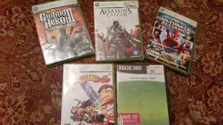 Xbox 360 games sold as lot