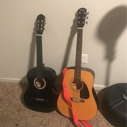 Used Fenders Acoustics, FA-100 Guitar, And Vizcaya Brand Guitar 