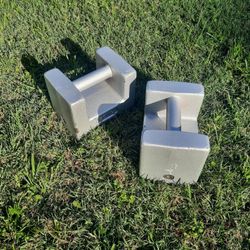 Pair Of 50lb Workout Handweights
