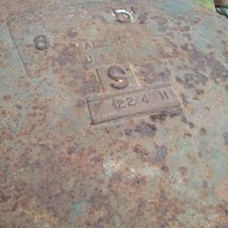 1920's Cast Iron Claw foot Tub