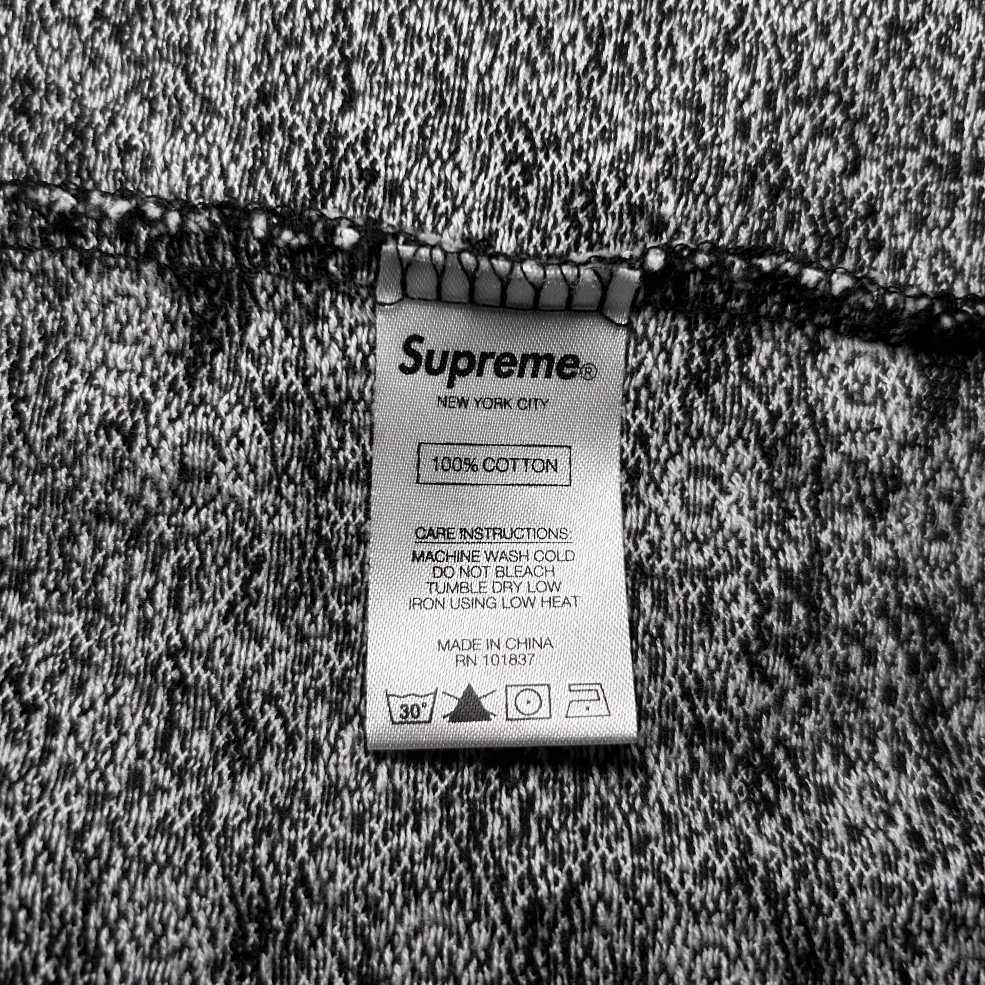 Supreme Floral Jacquard Zip Polo (White) [M]