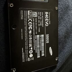 840 EVO 500 GB SSD DRIVE 