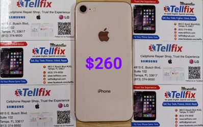 iPhone 8. 64GB. Factory Unlocked. Like new condition. With warranty.