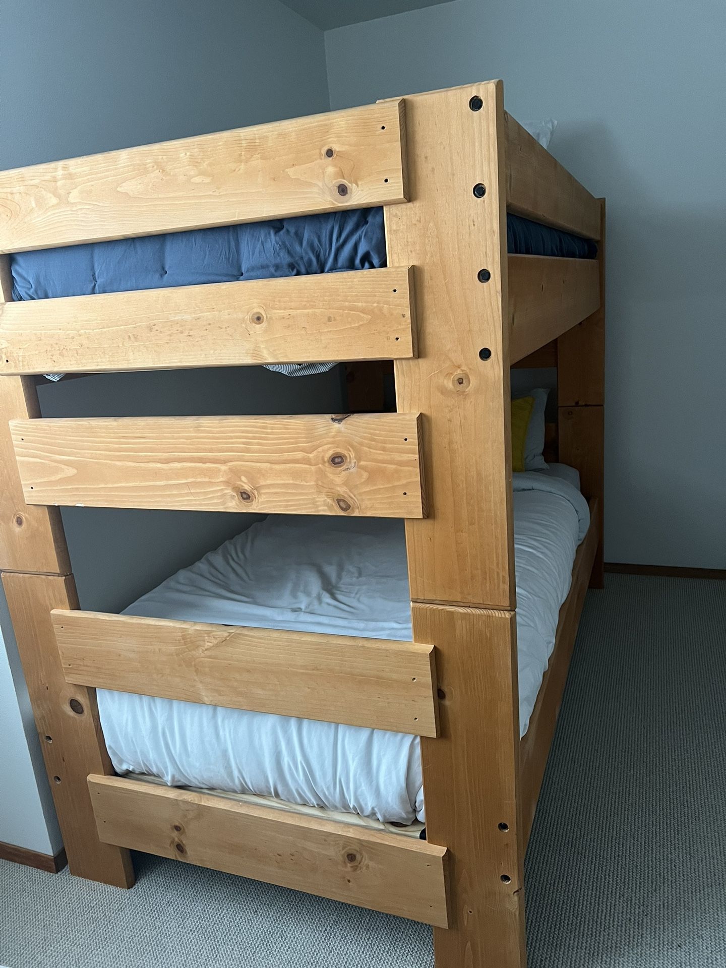 3 Solid Wood Bunk Bends ( Can Be Purchased Separately)