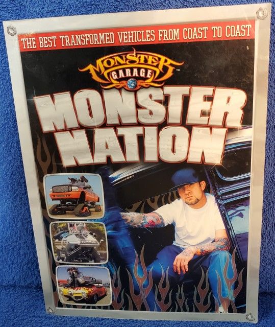 2004 (New) Monster Garage "Monster Nation" 176 Page Book
