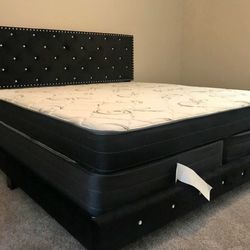 BRAND NEW DIAMOND PLATFORM BED ..KING SIZE $345..QUEEN SIZE $295 DELIVERY INCLUDED!! 