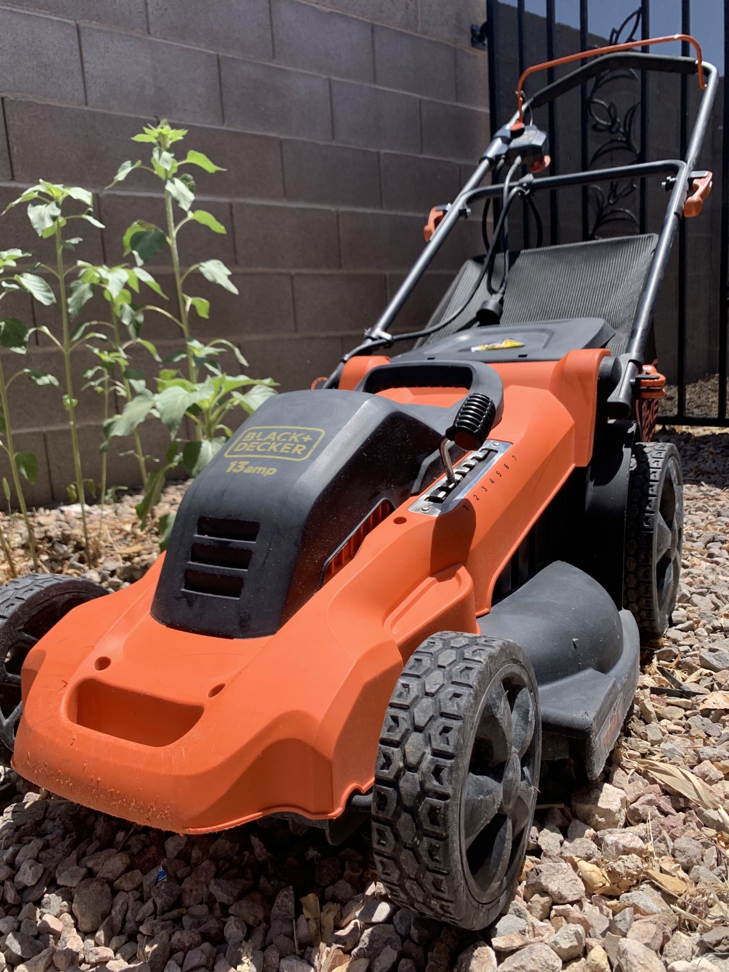 LawnMaster Electric Lawn Mower 16 Inch 12AMP