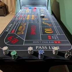 Portable Craps Table