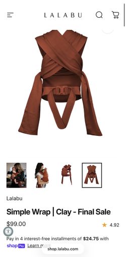 Lalabu baby carrier