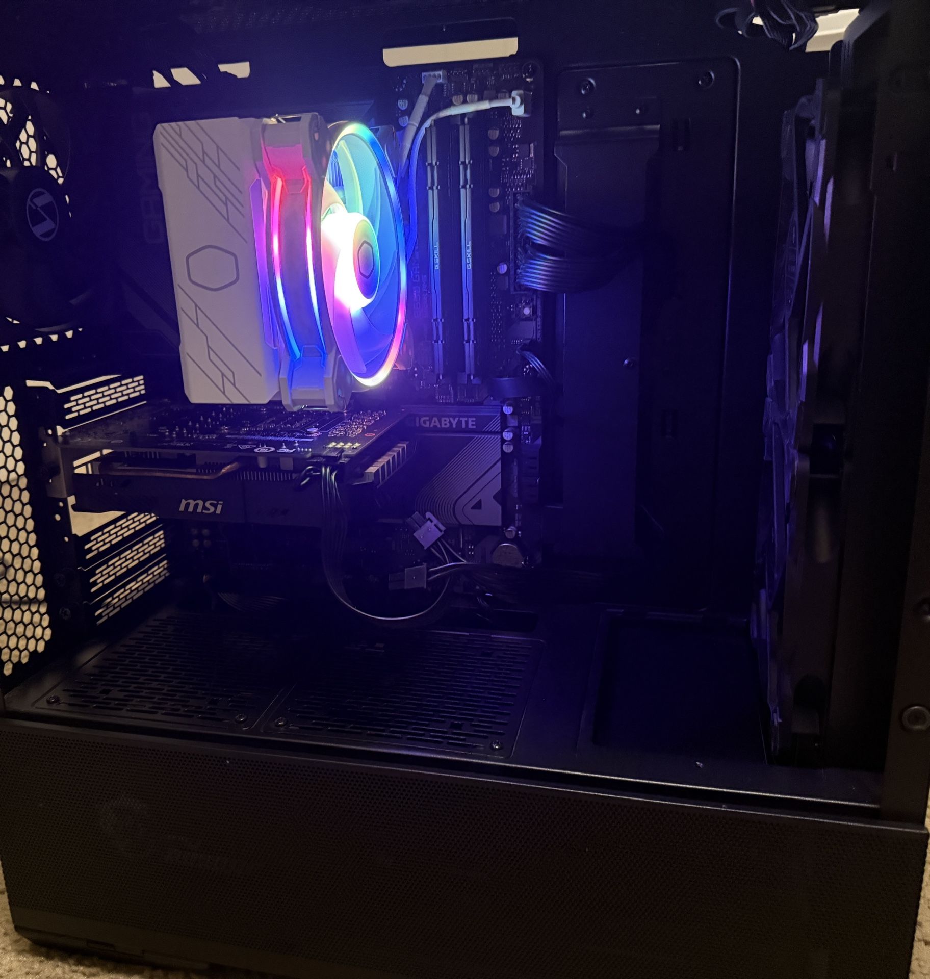 Gaming PC Desktop Custom Built With AMD Ryzen 7600X AM5 And Nvidia GTX 1660 Ti GPU Graphics Card