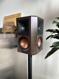 Klipsch Reference Premier 502S-II Surround Speakers Pair (Walnut)