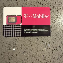T-Mobile SIM Card
