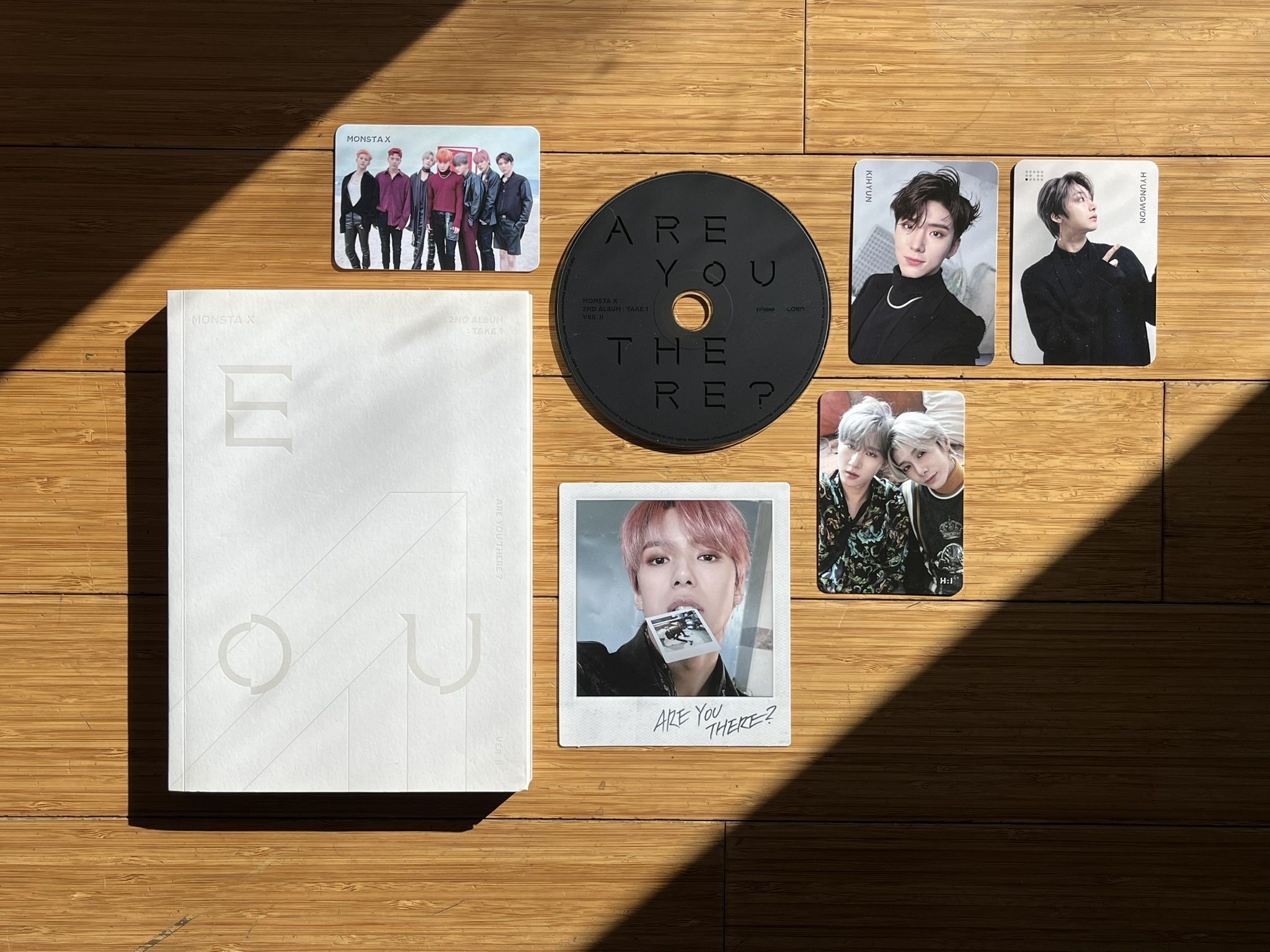 Monsta X - 2nd Album: Take.1 Are You There? (Version II) - First Press