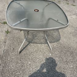 Exterior Table And Chair $30 For Both 