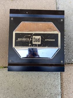 Dual 300Watt Amp