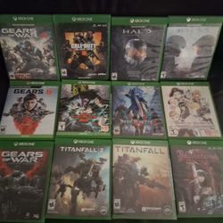 Game Lot 40$ 12 Xbox One Games Halo Gears Of War Modern Warfare CoD And More 3 Sealed 