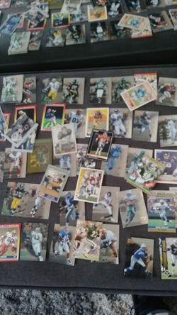Football baseball basketball cards
