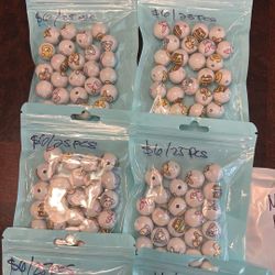 Variety Of Focals, Beads And Fancy Beads 