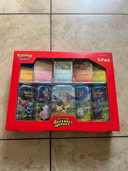 Pokemon Ascended Heroes Mini Tins 5 Pack