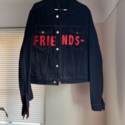 Red Vlone Friends- Denim Jacket 