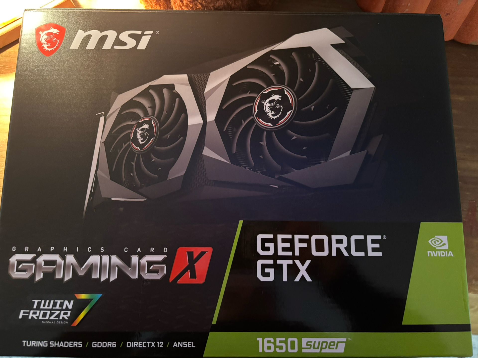 MSI TWIN FROZR 7 GEFORCE GTX 4GB GPU