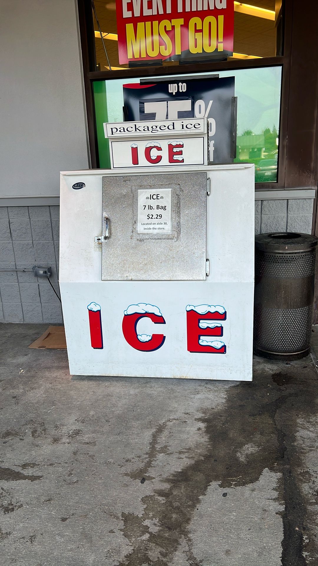 Retail Ice Freezer