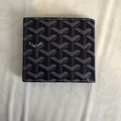 Goyard Navy Wallet 