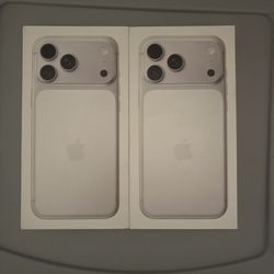 (2)iPhone 17 Pro Max 256gb NO SIM RESTRICTION clean Imei BRAND NEW OPEN BOX NEVER ACTIVATED $1,150 EACH ☝️ 