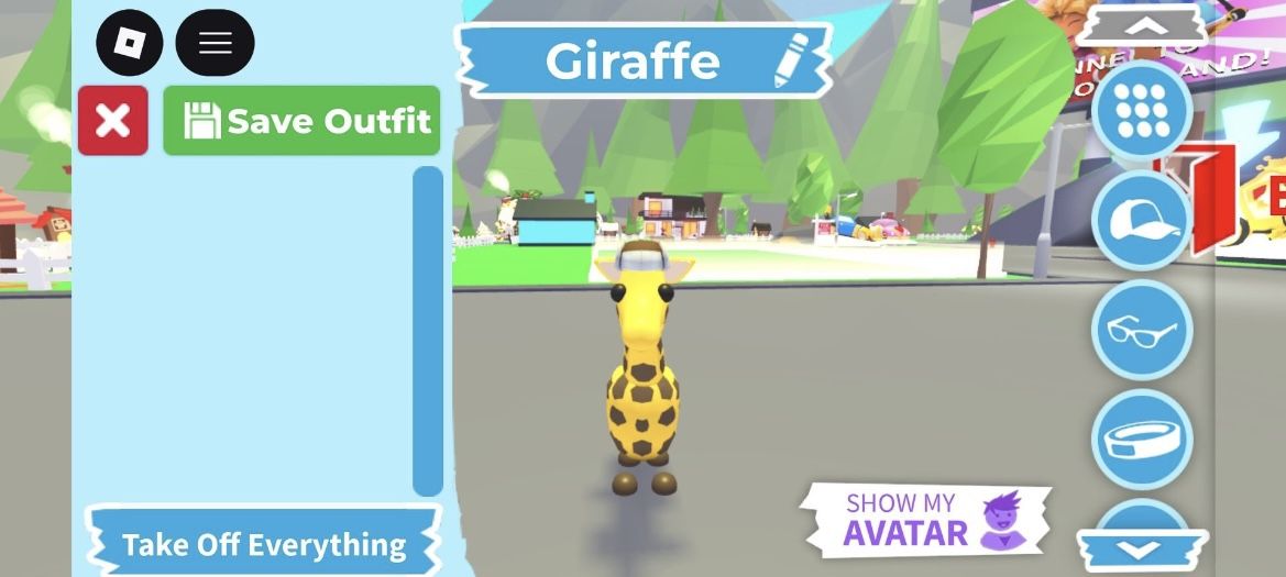 Fly Ride Giraffe Adopt Me Fly Ride Giraffe for Sale in Claremont, CA - OfferUp