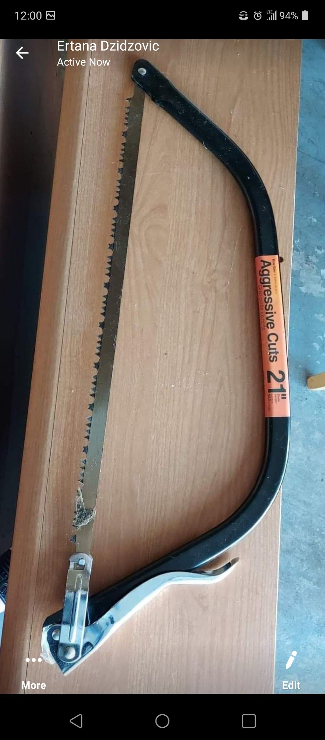 21" saw