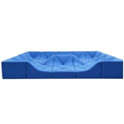 BRAND NEW DUNE SOFAS SET 25PCS size 12X12X12X12FT VELVET FABRIC CUSTOM MADE AVAILABLE