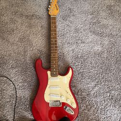 electric guitar with accessories (NEED GONE)
