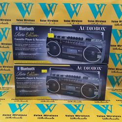 Audio Box Cassette player and recorder