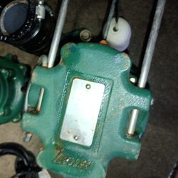 Sewage Pumps And Pool Pumps Used 