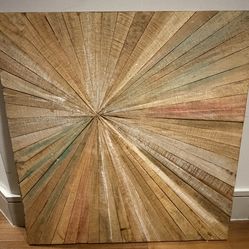 World Market Wood Wall Art (32in x 32in)