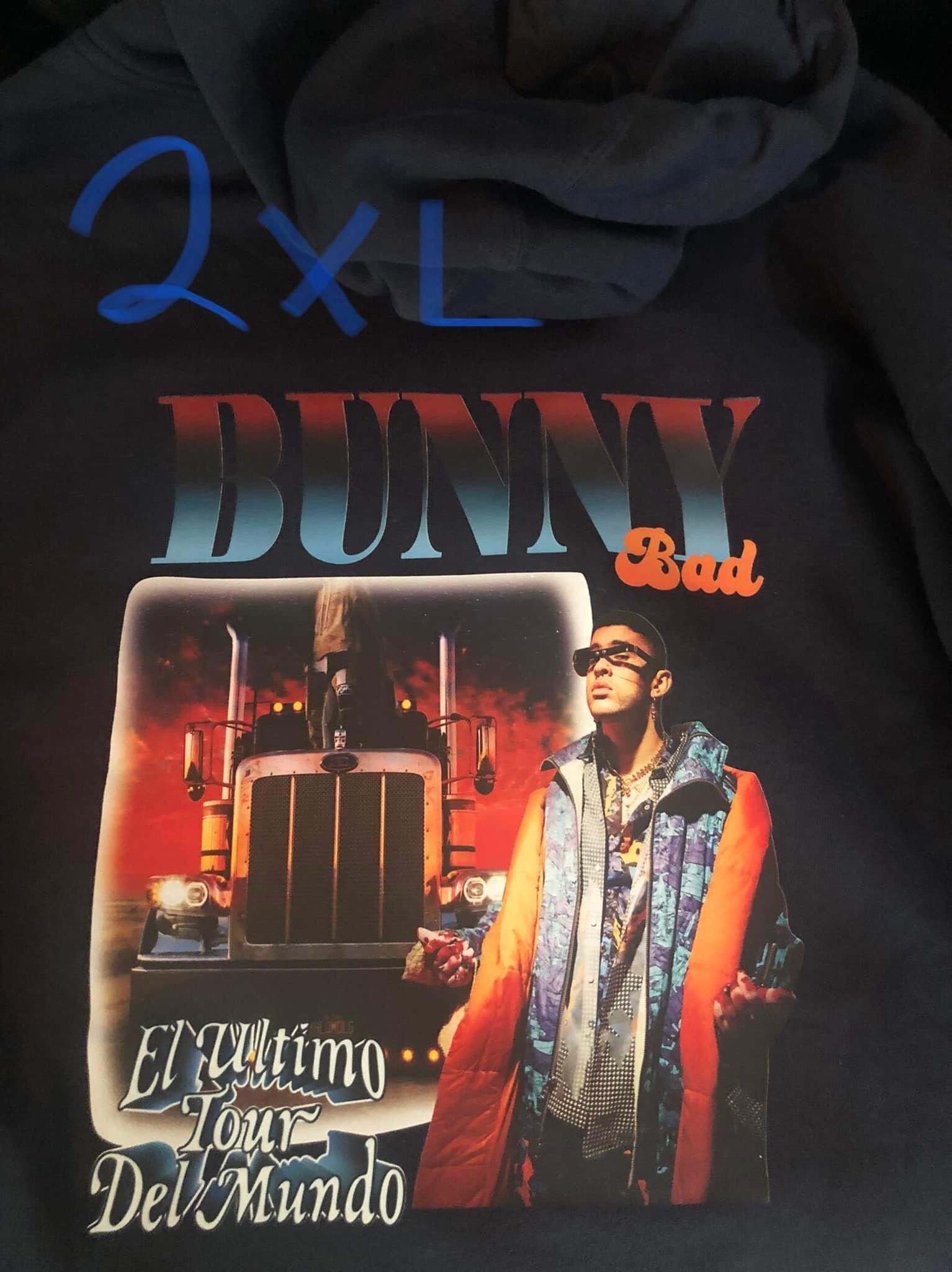 Bad Bunny Zip Up Hoodie Jackets