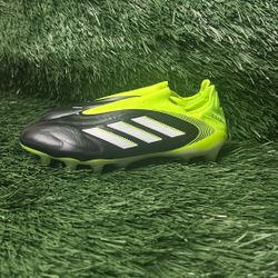 adidas Copa Pure 2+ FG – Lucid Lemon/Core Black (Laceless Elite)