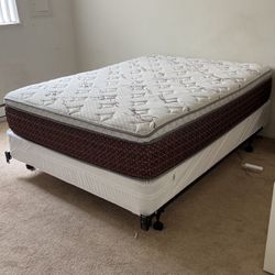 Free Queen Mattress And Box Spring And Bedframe