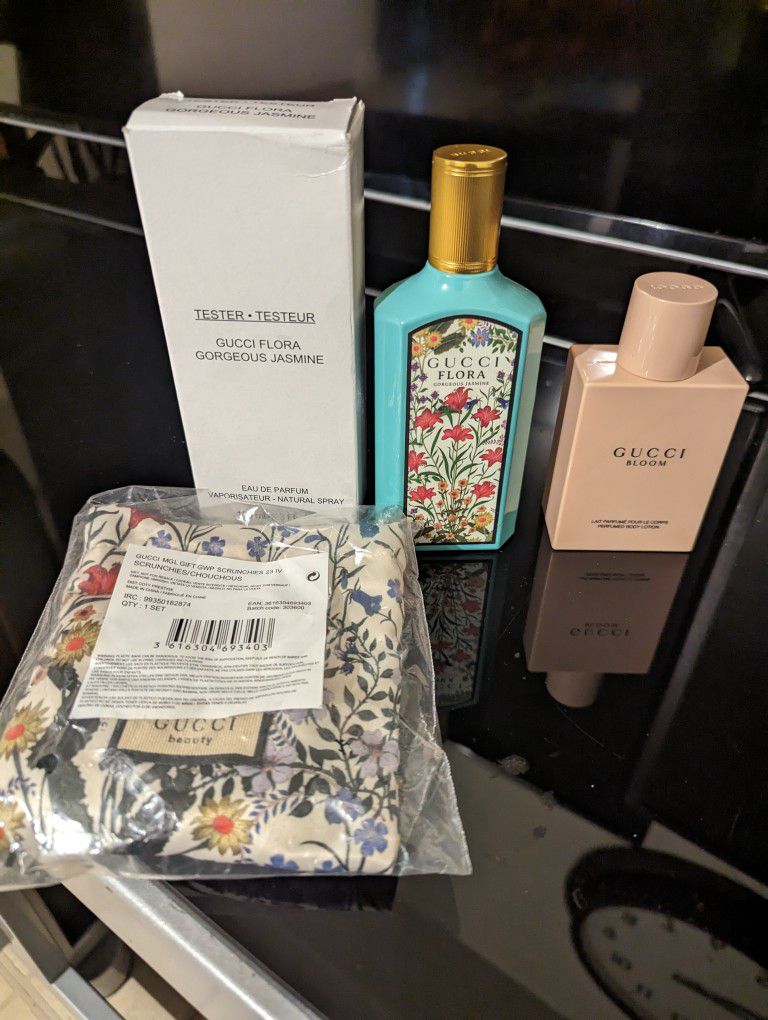 Gucci Gloria Gorgeous Jazmine Perfume Set Of 3 