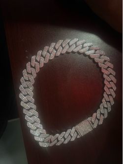 iced out cuban link chain
