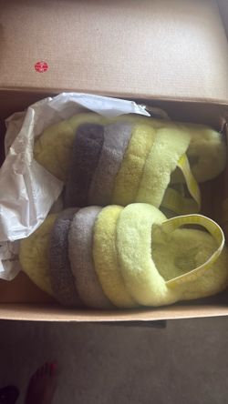 Yellow UGG Sandals