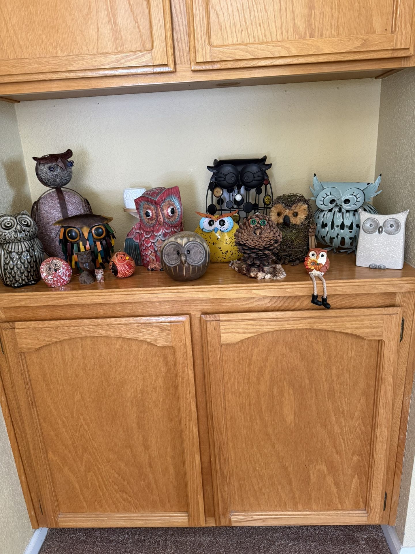 Decorative Owl Figurines
