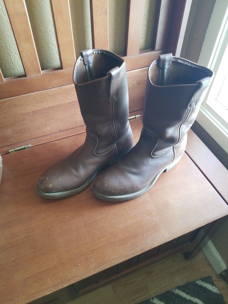 Red Wing Boots Size 9d Look At Picture For More Detail