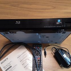 Sony Blu-ray DVD Player BDP BX320  REDUCED AGAIN!