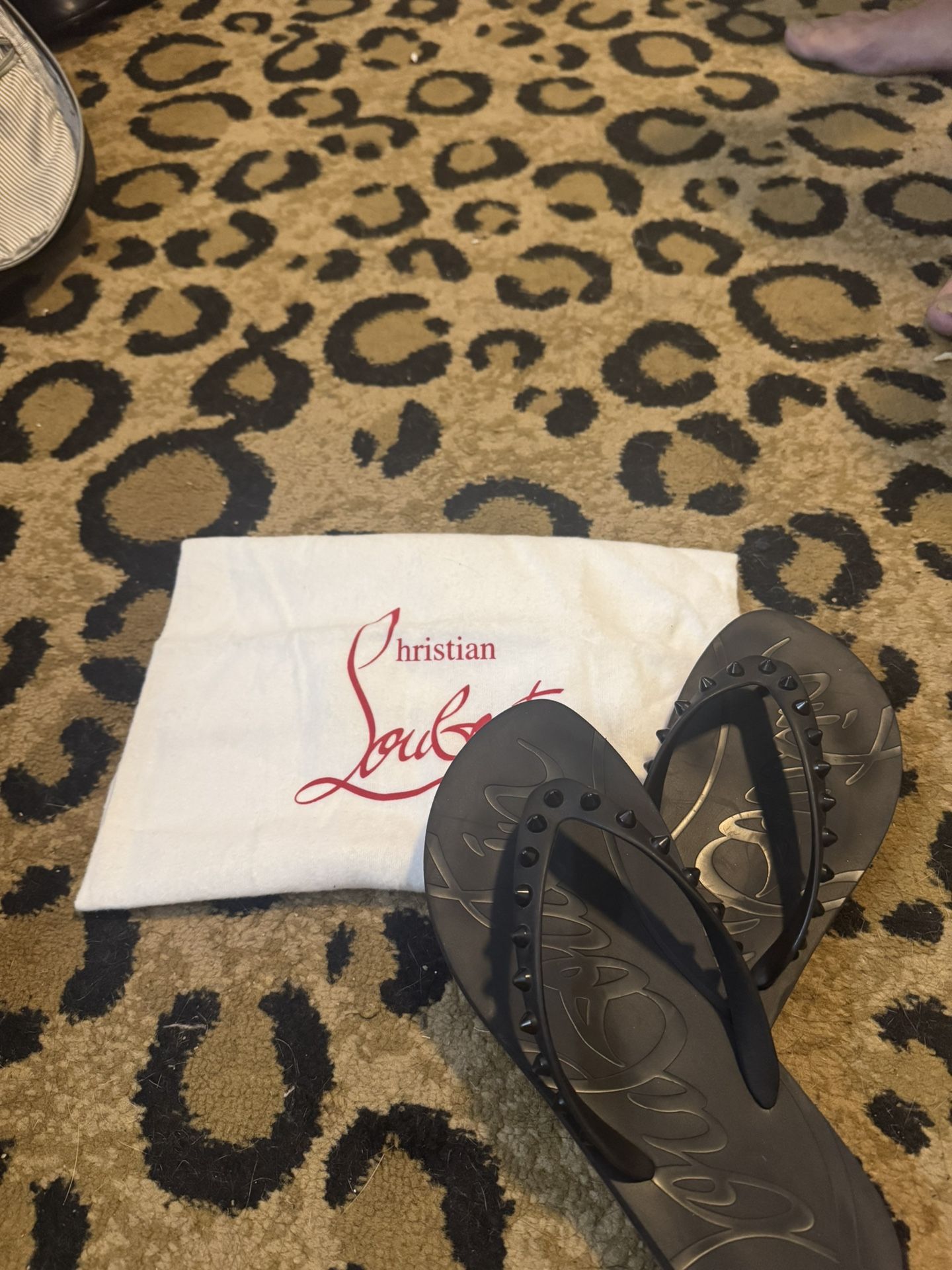 Christian Louboutin Flip Flops