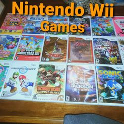 Nintendo Wii Games For Sale! Buy More Save More Promo!! Mario Kart Mario Party Zelda Pokemon Kirby Dreamland Wii Sports Resort Donkey Kong Sonic 