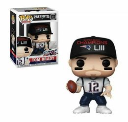 Funko POP NFL: Patriots Tom Brady Super Bowl Champions LIII #137